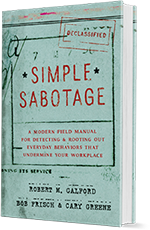 Simple Sabotage